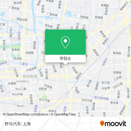 野马汽车地图
