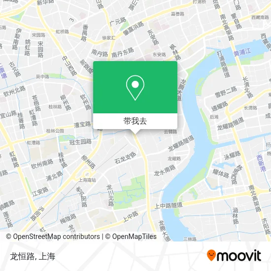 龙恒路地图