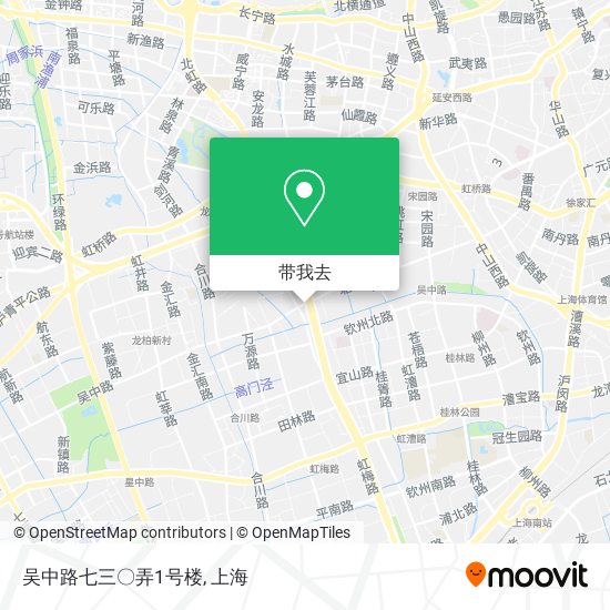 吴中路七三〇弄1号楼地图