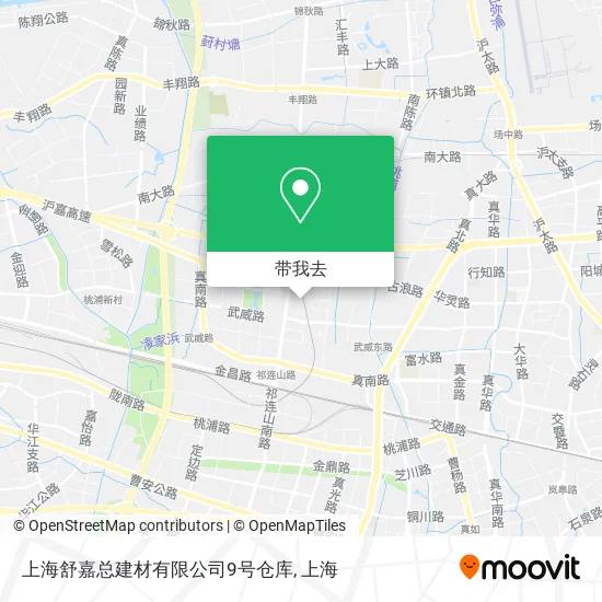 上海舒嘉总建材有限公司9号仓库地图