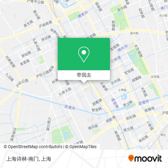 上海诗林-南门地图