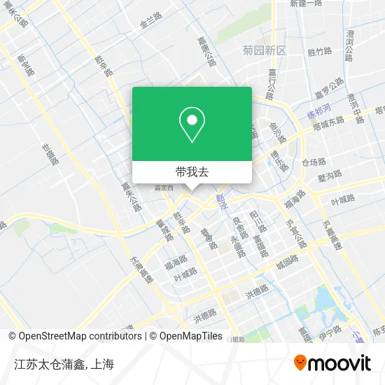 江苏太仓蒲鑫地图