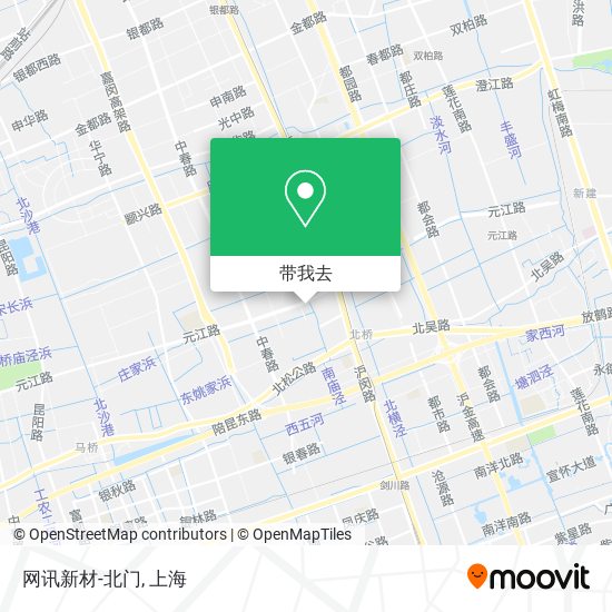 网讯新材-北门地图