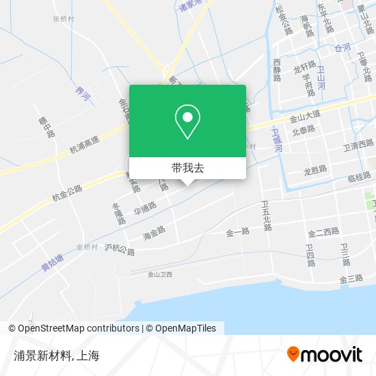 浦景新材料地图
