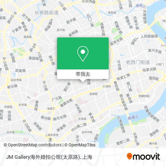 JM Gallery海外婚拍公馆(太原路)地图
