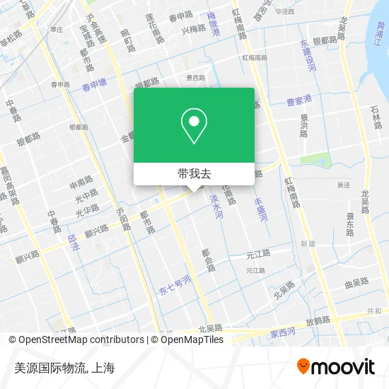 美源国际物流地图