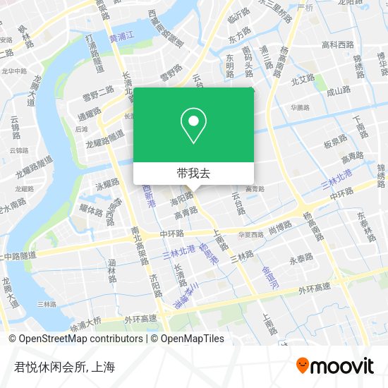 君悦休闲会所地图