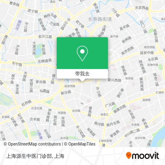 上海源生中医门诊部地图