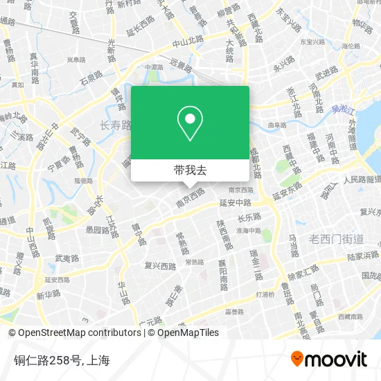 铜仁路258号地图