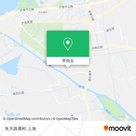 朱天路潘村地图