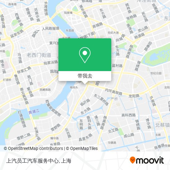 上汽员工汽车服务中心地图