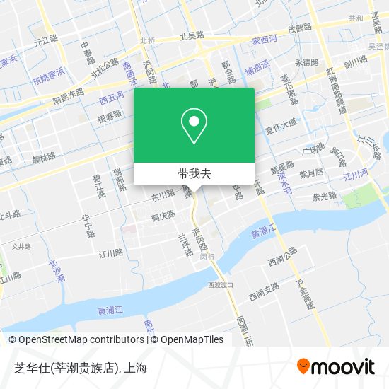 芝华仕(莘潮贵族店)地图