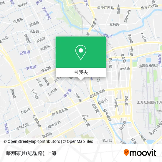 莘潮家具(纪翟路)地图