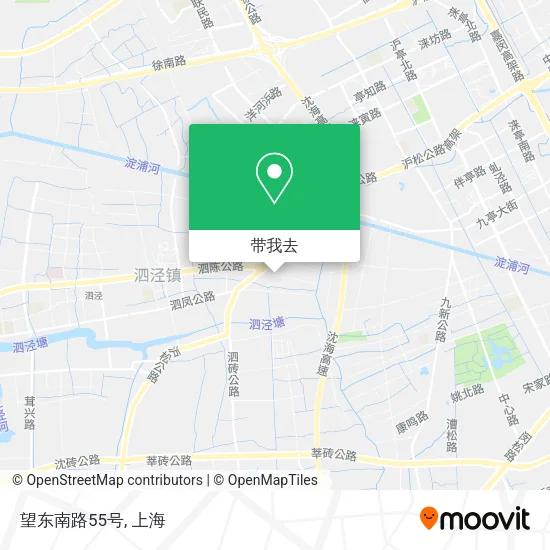 望东南路55号地图