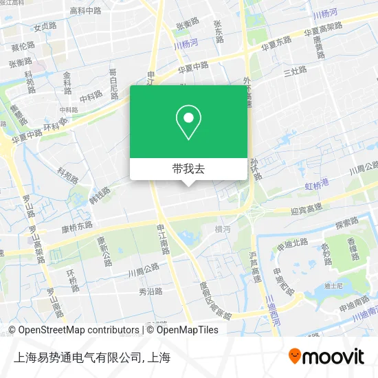上海易势通电气有限公司地图