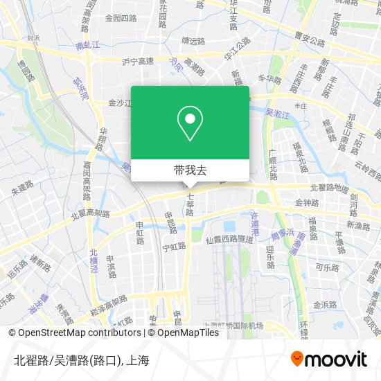北翟路/吴漕路(路口)地图