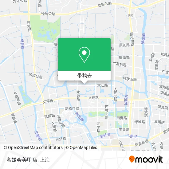 名媛会美甲店地图