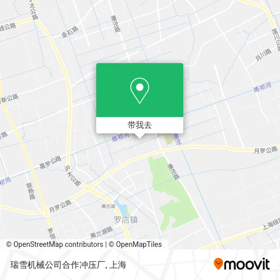 瑞雪机械公司合作冲压厂地图