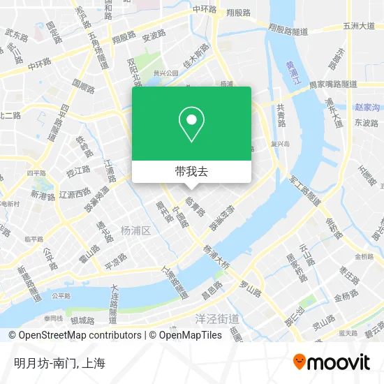 明月坊-南门地图