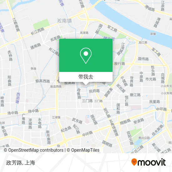 政芳路地图