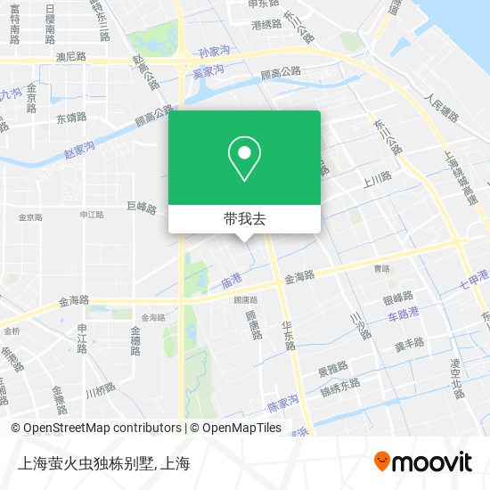 上海萤火虫独栋别墅地图