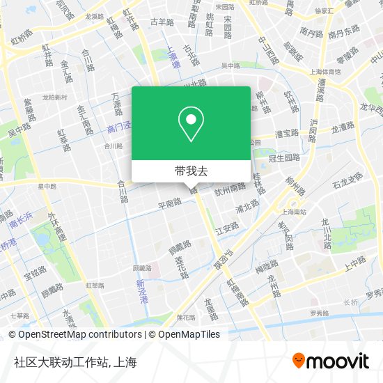 社区大联动工作站地图