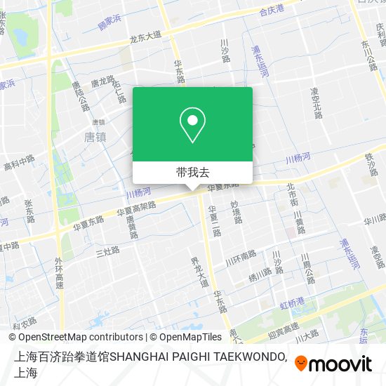上海百济跆拳道馆SHANGHAI PAIGHI TAEKWONDO地图
