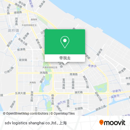 sdv logistics shanghai co.,ltd.地图