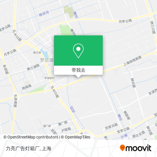 力亮广告灯箱厂地图