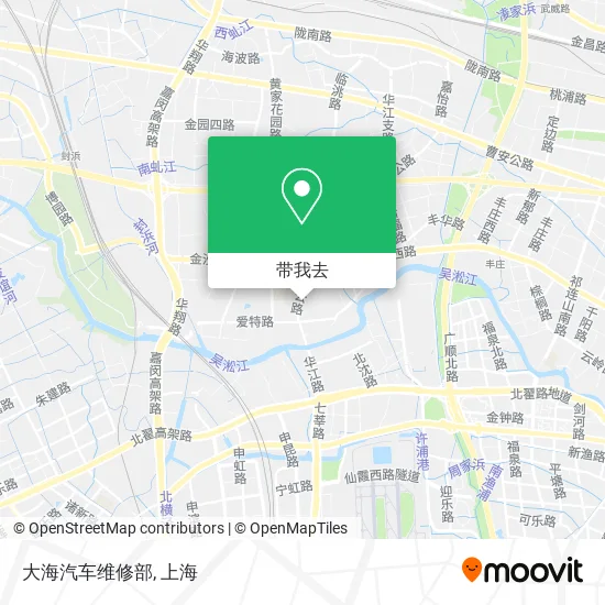 大海汽车维修部地图