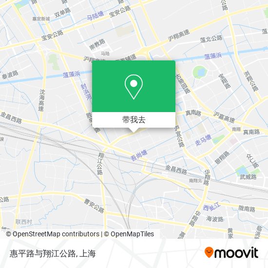 惠平路与翔江公路地图