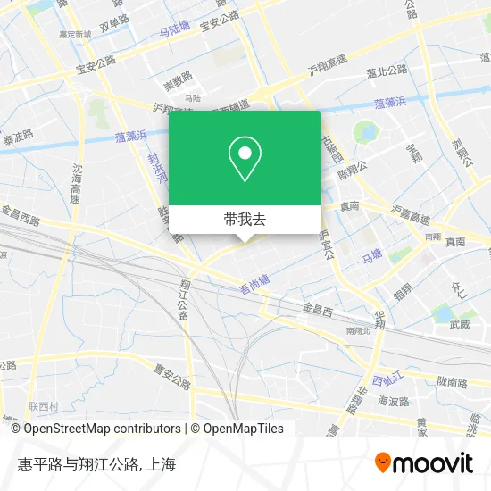 惠平路与翔江公路地图