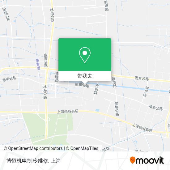 博恒机电制冷维修地图