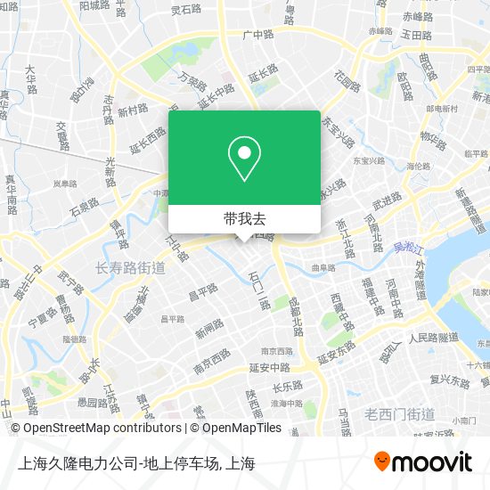 上海久隆电力公司-地上停车场地图