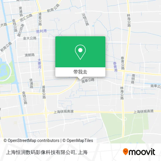 上海恒润数码影像科技有限公司地图