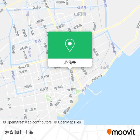 林肯咖啡地图