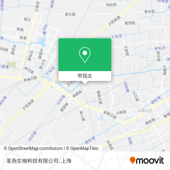 茗燕生物科技有限公司地图