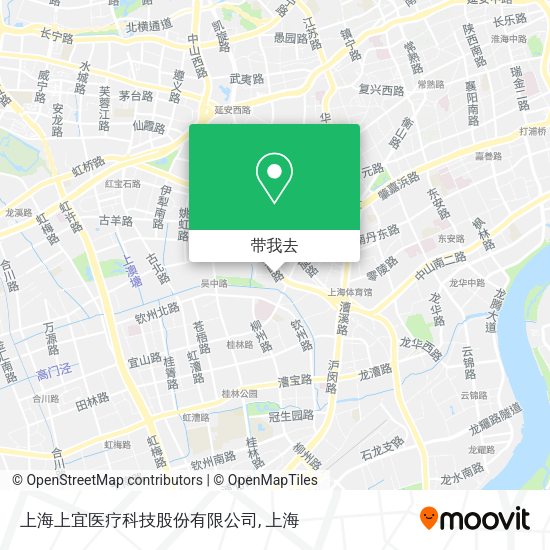 上海上宜医疗科技股份有限公司地图