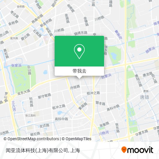 闻亚流体科技(上海)有限公司地图