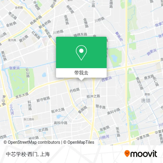中芯学校-西门地图