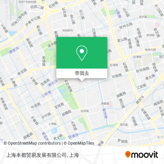 上海本都贸易发展有限公司地图