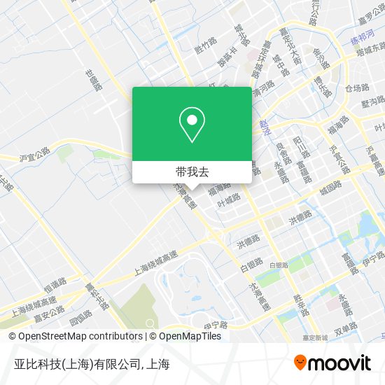 亚比科技(上海)有限公司地图