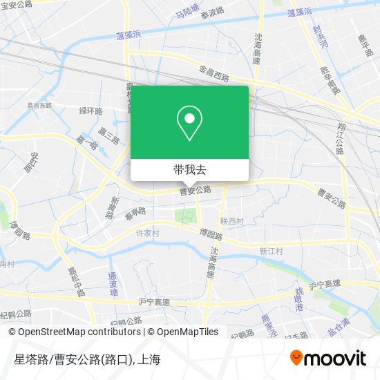 星塔路/曹安公路(路口)地图