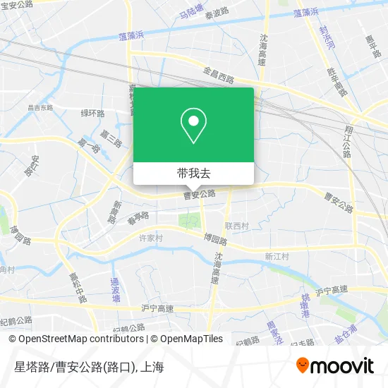 星塔路/曹安公路(路口)地图