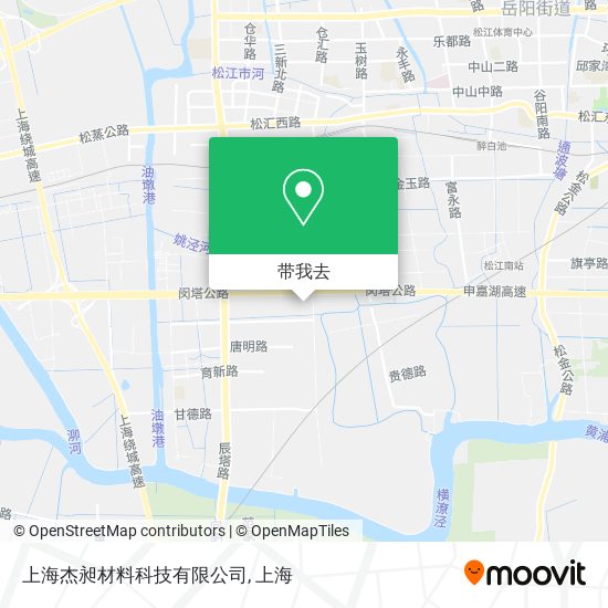 上海杰昶材料科技有限公司地图
