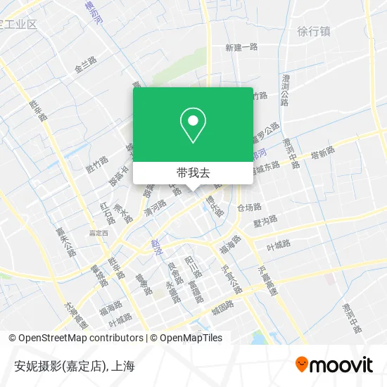 安妮摄影(嘉定店)地图