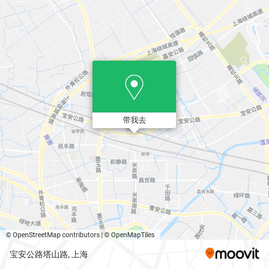 宝安公路塔山路地图