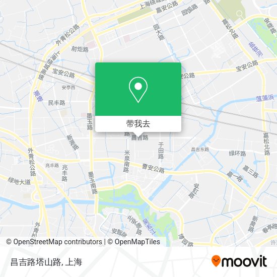 昌吉路塔山路地图
