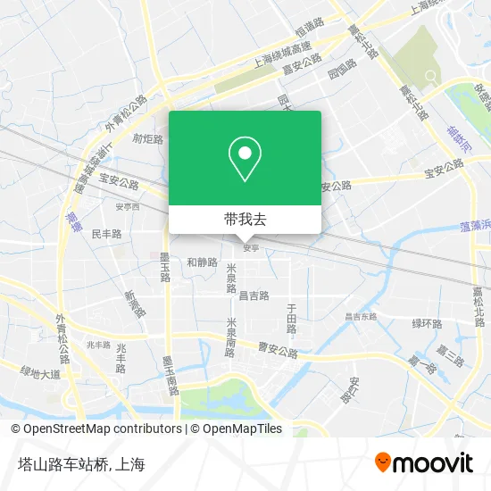 塔山路车站桥地图