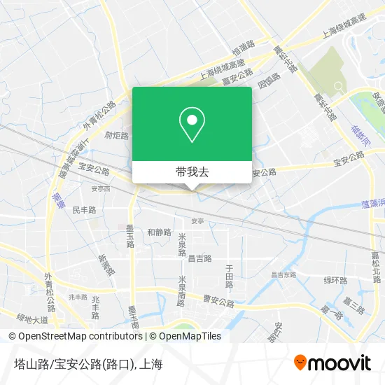 塔山路/宝安公路(路口)地图